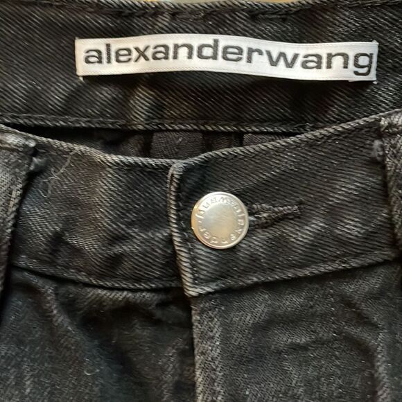 Alexander Wang Black Boyfriend Jeans, worn once - Picture 5 of 11